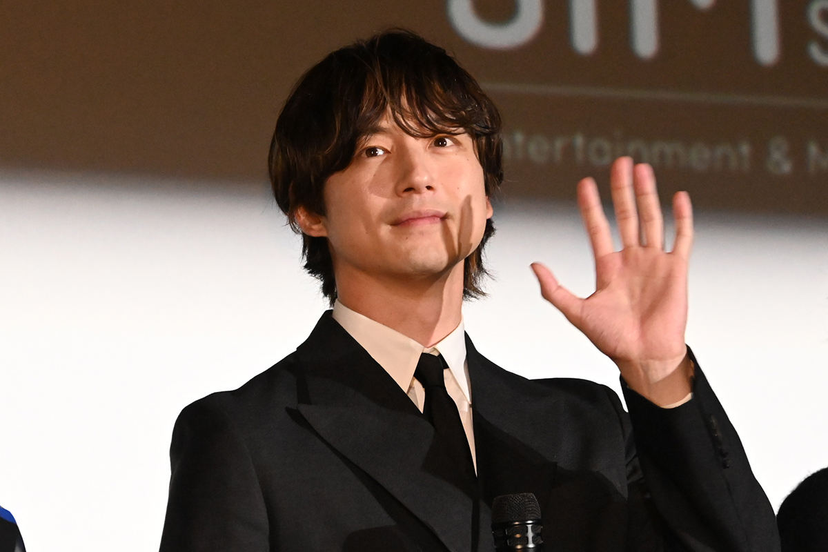 イベントに出席した坂口健太郎【写真：ENCOUNT編集部】