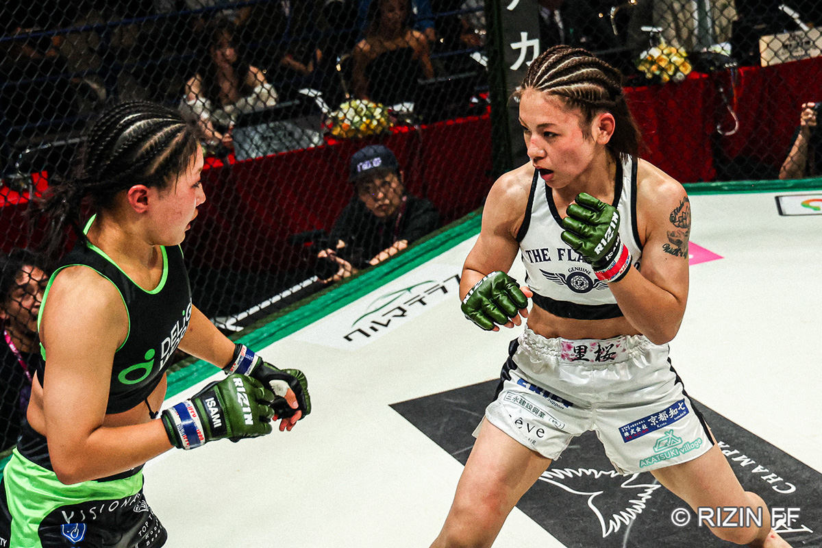 【RIZIN】ケイト・ロータス、NOELに意地の判定勝利　タイトルマッチ前進もマイクは辞退