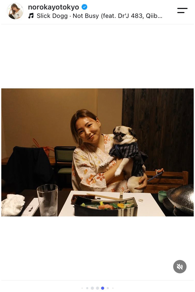 野呂佳代【写真:インスタグラム(@norokayotokyo)より】
