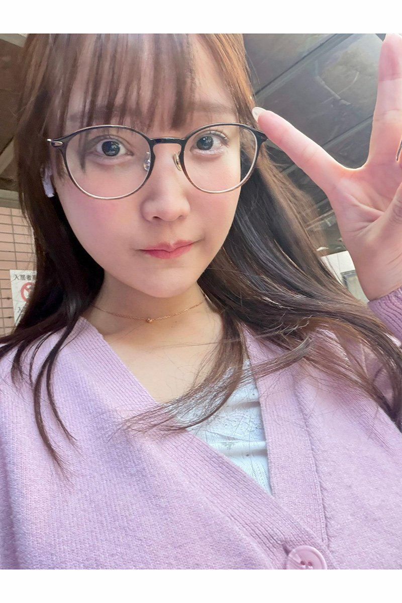 比較写真を公開した世良ののか【写真：X（@pia__nono）より】