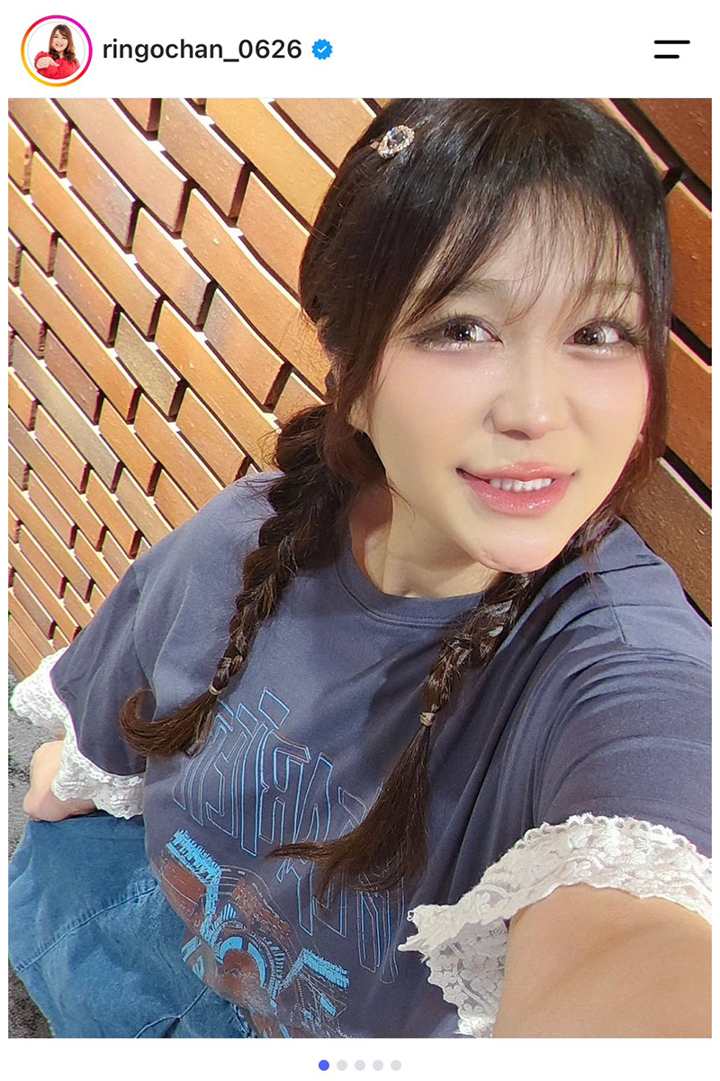 りんごちゃん【写真：インスタグラム（＠ringochan_0626）より】