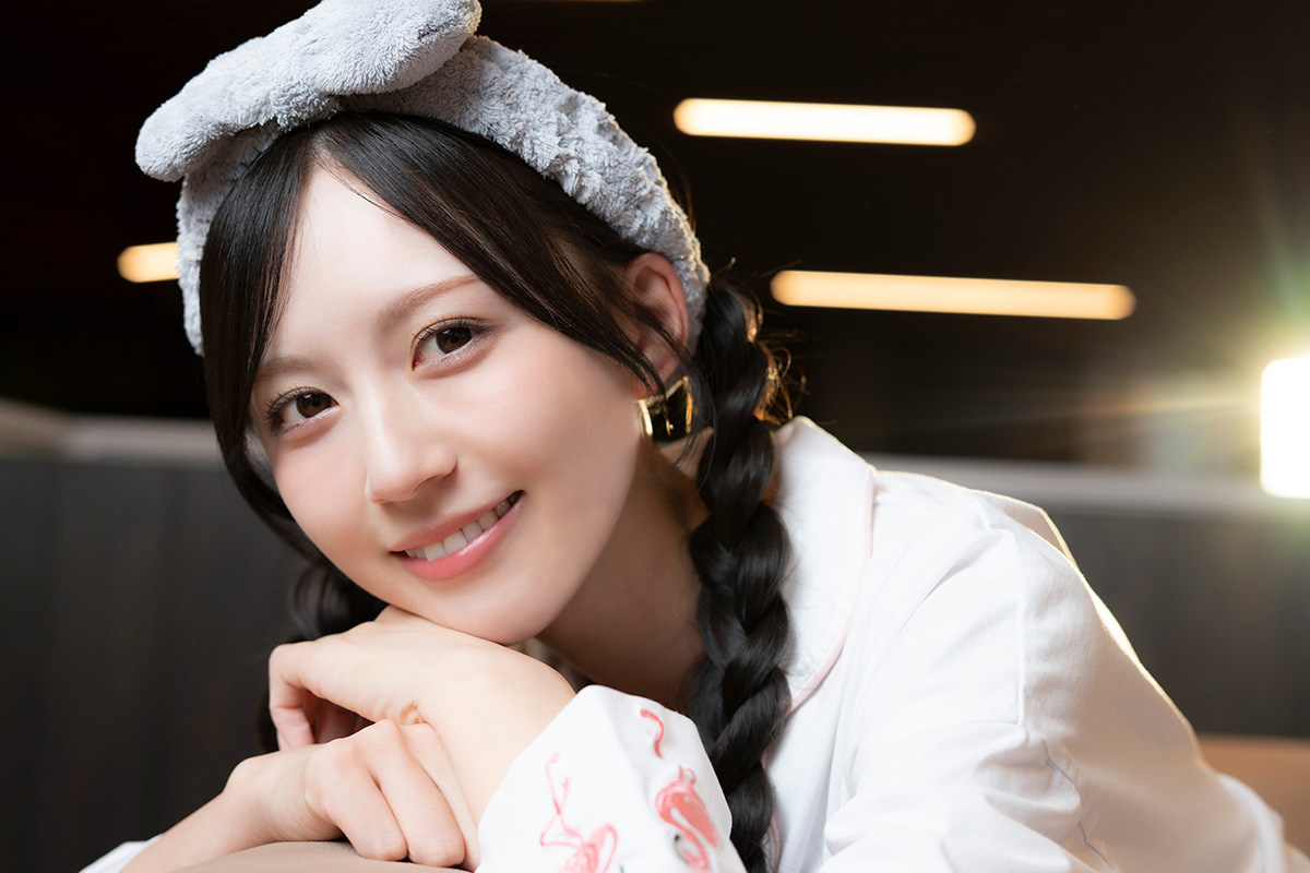 異色の枕モデルにも挑戦した【写真：増田美咲】
