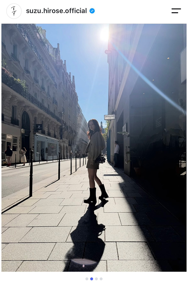 広瀬すず【写真：インスタグラム（＠ suzu.hirose.official）より】