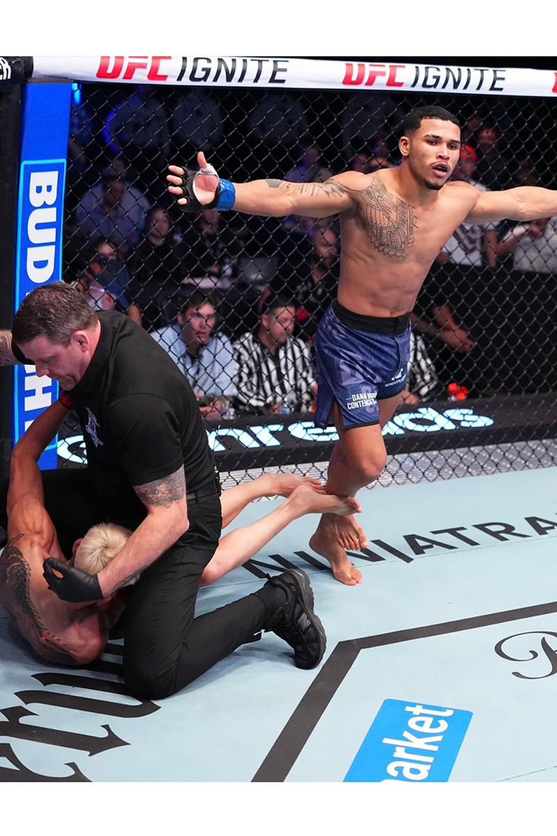 宮口龍鳳がマテウス・ソアレスに敗戦【写真：インスタグラム（@ufcespanol）より】