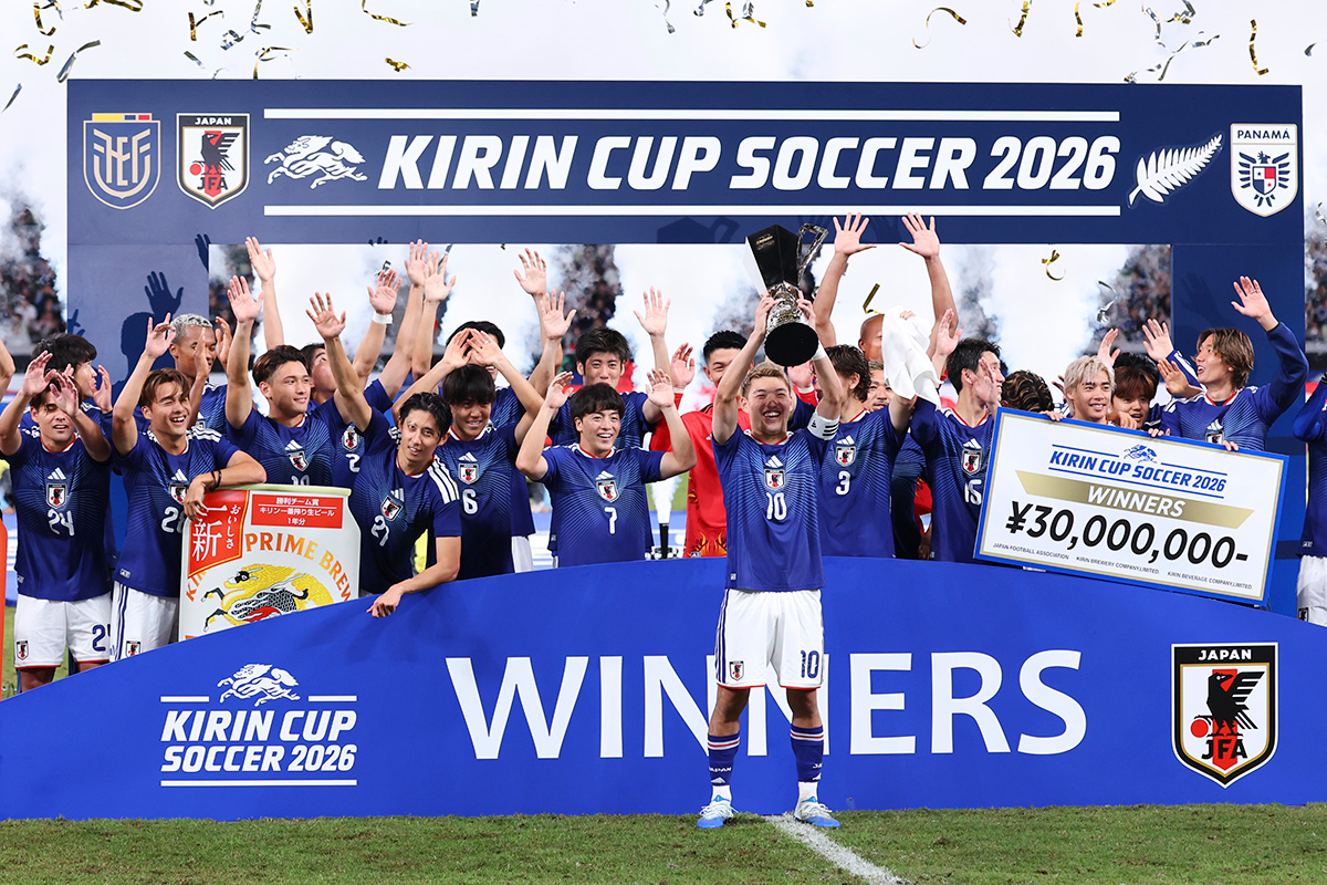 キリンカップサッカー2026決勝が行われた【写真：森田直樹/アフロスポーツ】