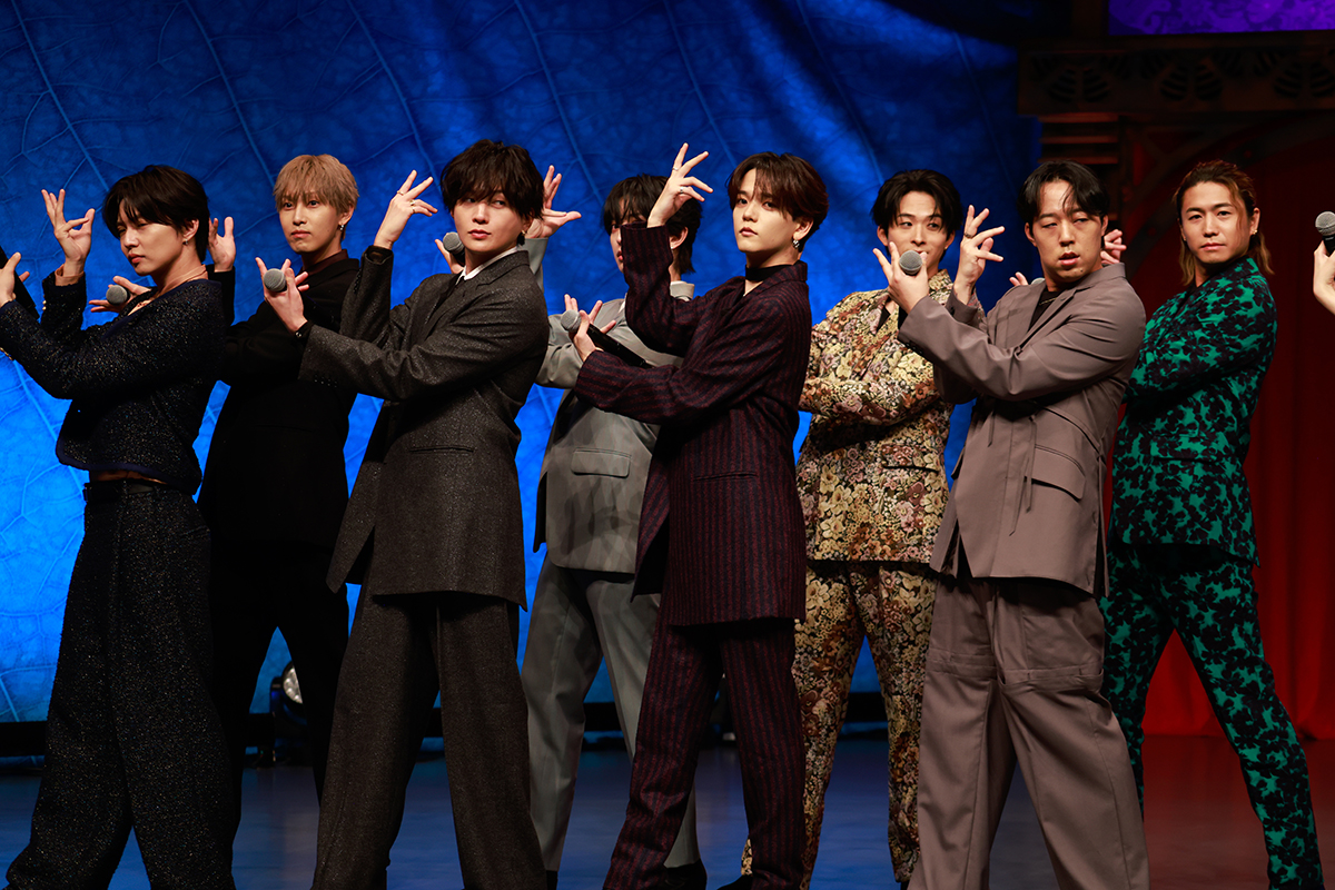 イベントに出席したFANTASTICS【写真:ENCOUNT編集部】