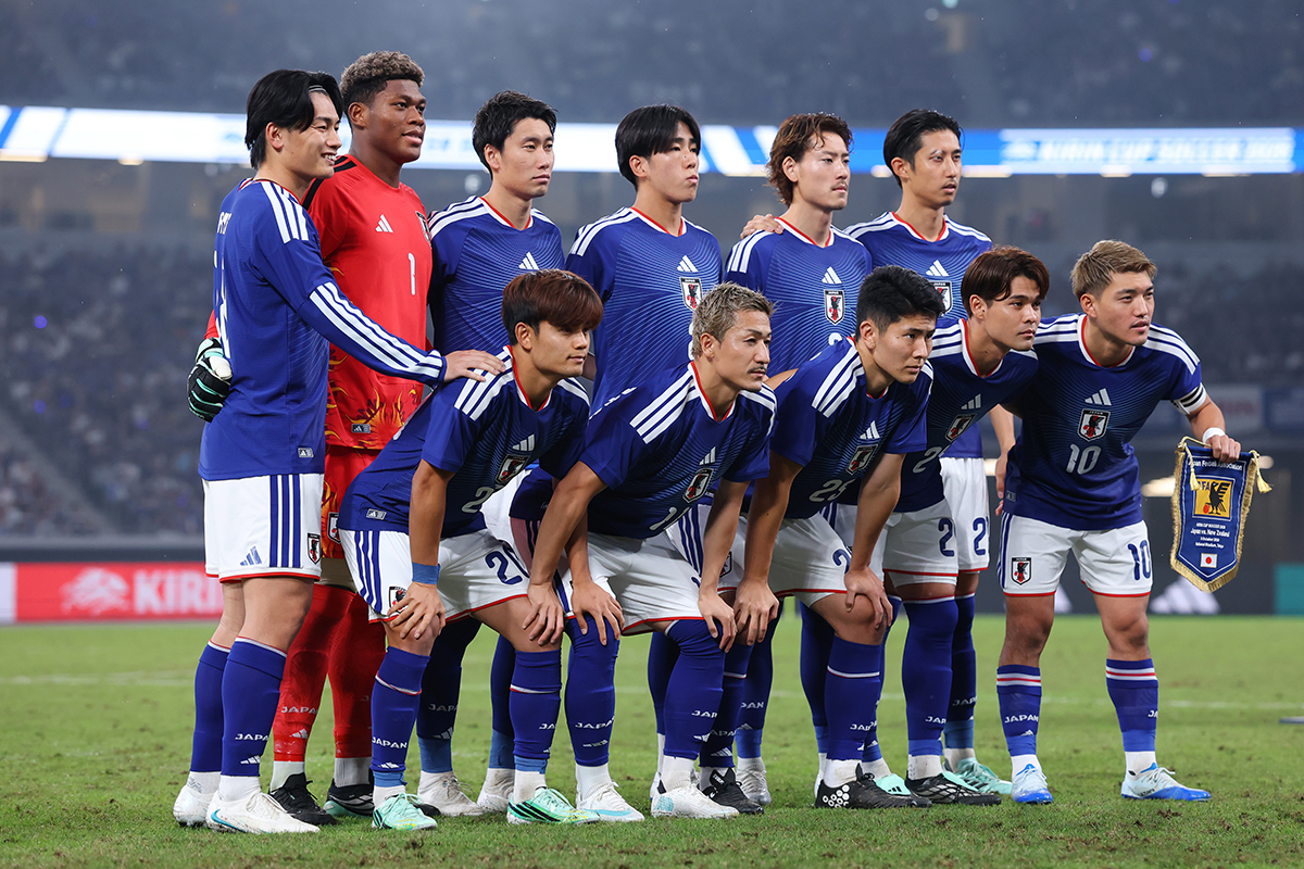 日本代表対ニュージーランド代表戦が行われた【写真：YUTAKA/アフロスポーツ】
