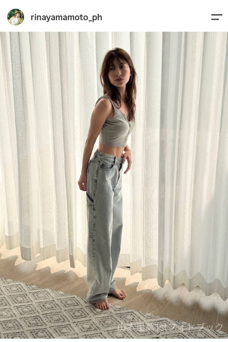 山本里菜の実際の投稿【写真：インスタグラム（＠rinayamamoto_ph）より】