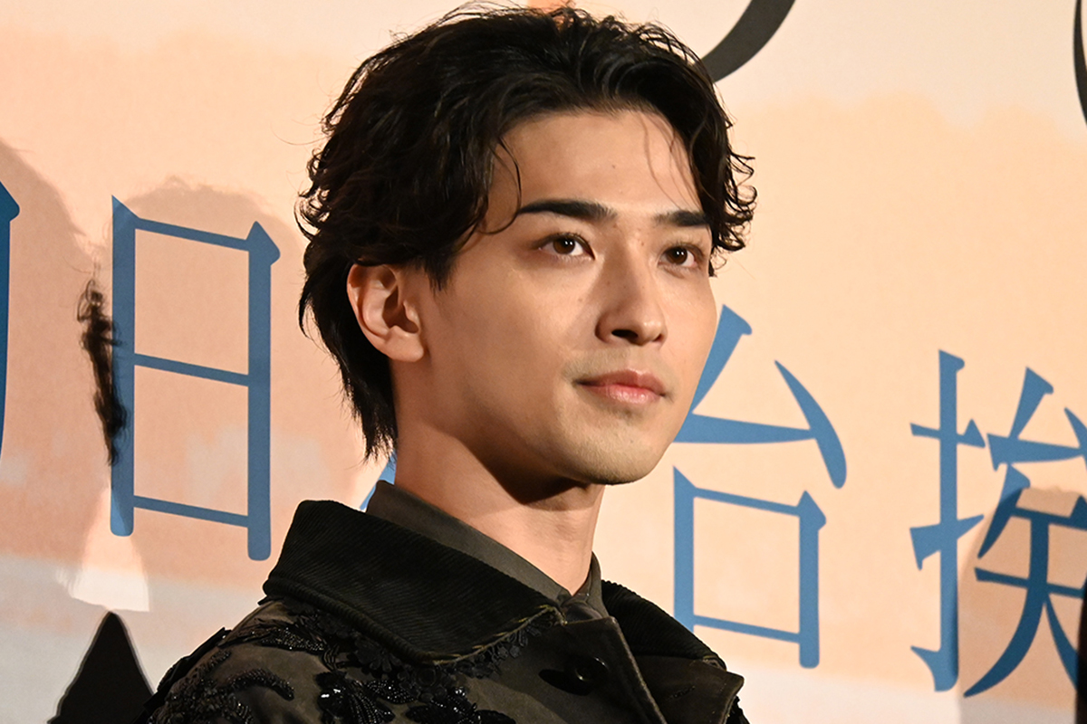イベントに出席した横浜流星【写真：ENCOUNT編集部】