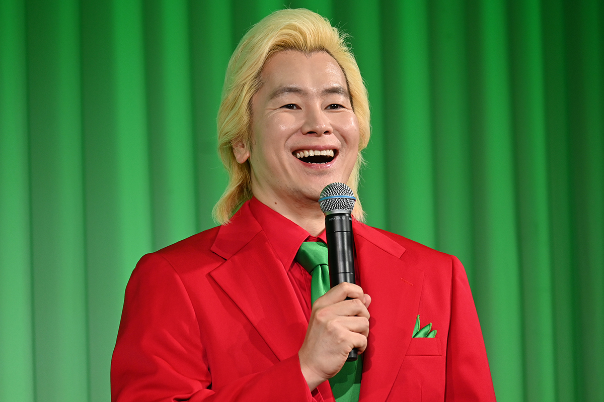 イベントに出席したカズレーザー【写真：ENCOUNT編集部】