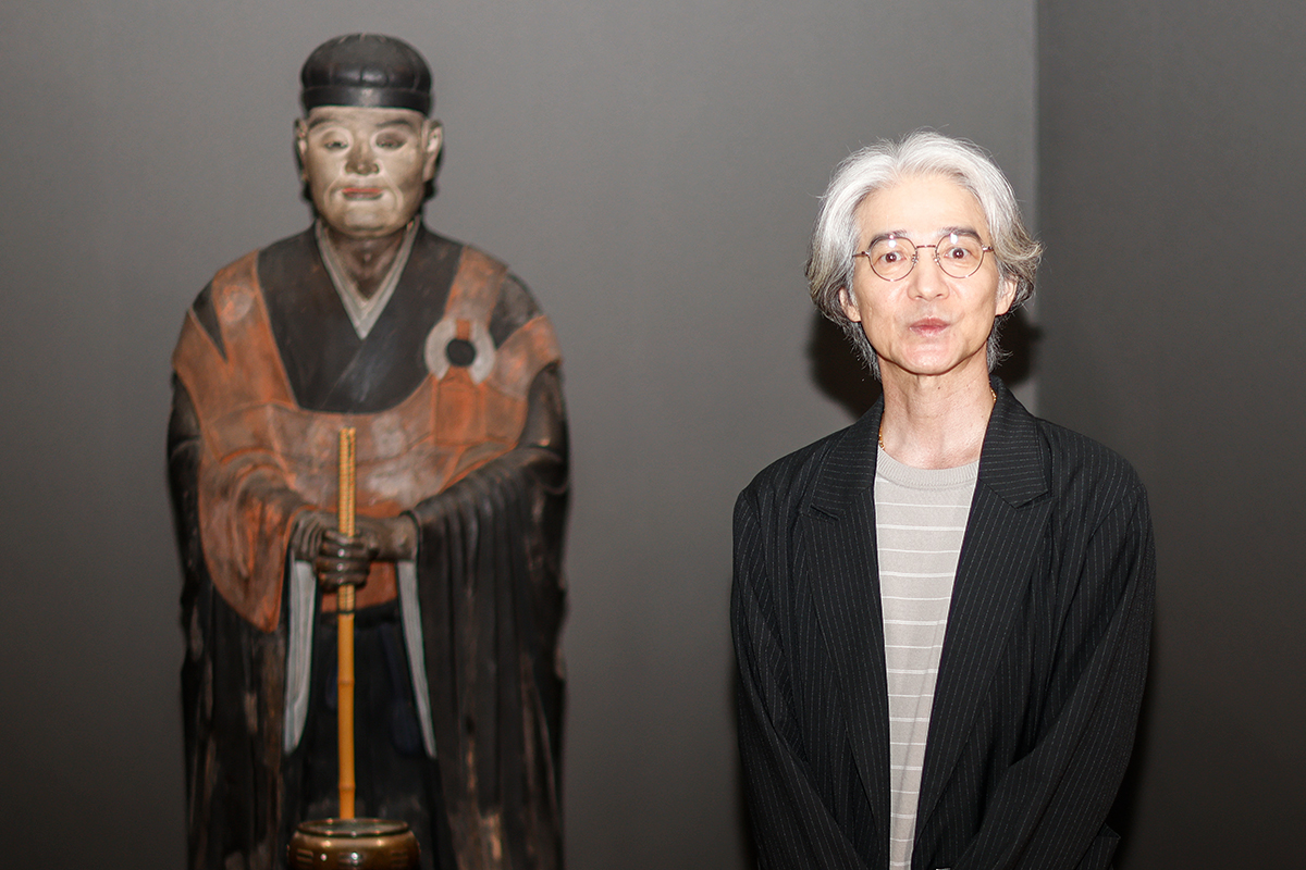 取材会に出席した吉岡秀隆【写真：ENCOUNT編集部】