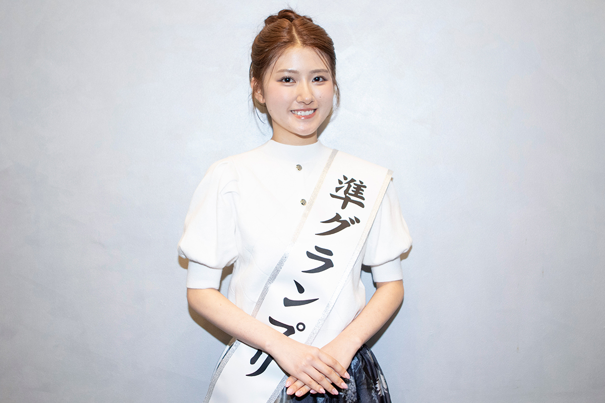 今後の目標を語った三谷梨夏さん【写真:ENCOUNT編集部】