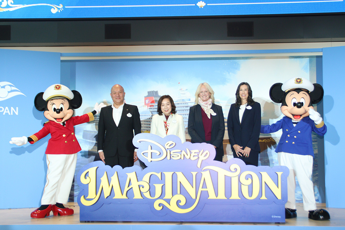 日本初ディズニークルーズの船名が発表された【写真:ENCOUNT編集部】