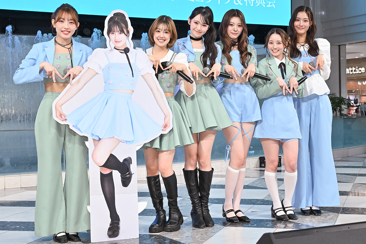 MISS MERCY、念願のメジャーデビュー　最年長・YUKIが堂々宣言「3年後に東京ドームに立つ」