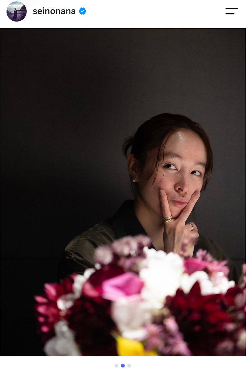 清野菜名【写真:インスタグラム(@seinonana)より】
