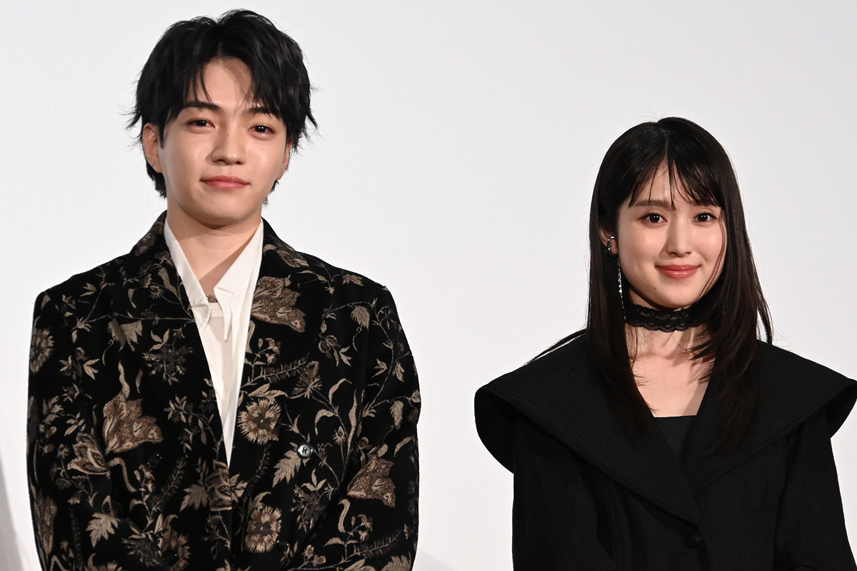 なにわ男子・西畑大吾、福本莉子の“生フレーズ”に大興奮「本物や！」　舞台あいさつ第一声で「ようこそTOHOシネマズへ」