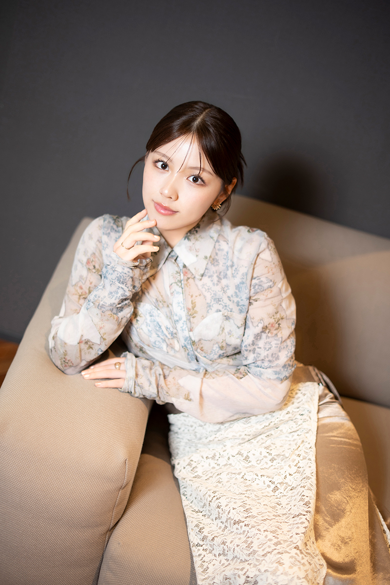 日向坂46を卒業してからの俳優活動について語った【写真：増田美咲】