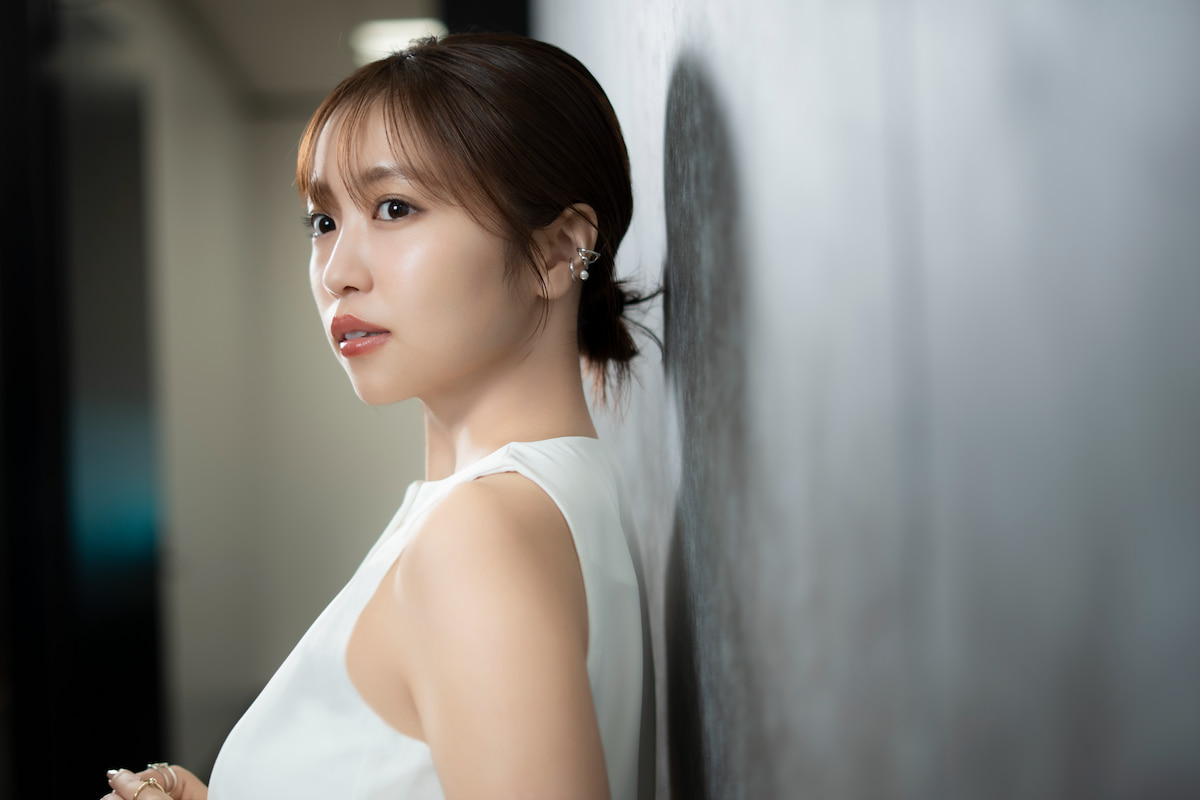 ボディーメイクのこだわりを明かした【写真：増田美咲】