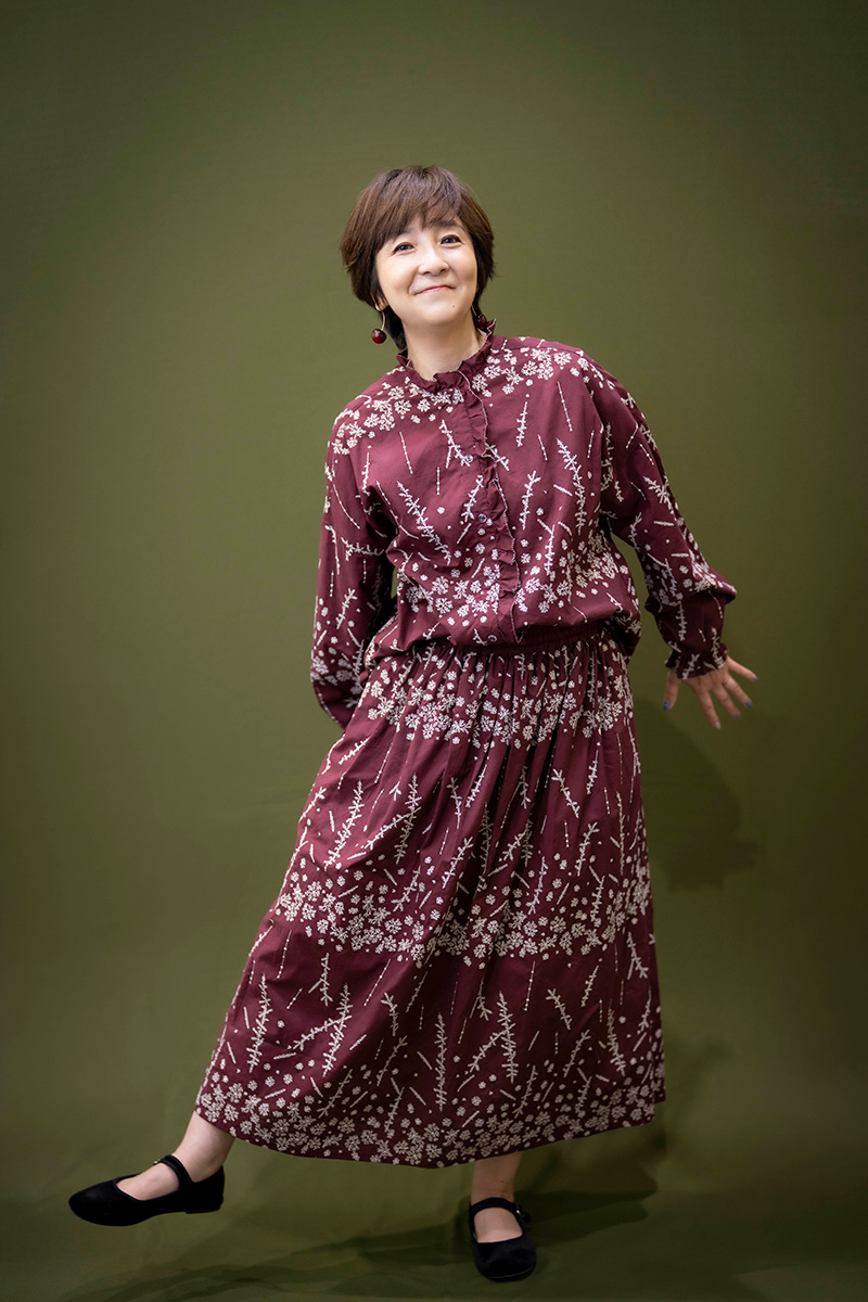 藤田朋子の夫はアコーディオン奏者の桑山哲也【写真：藤岡雅樹】