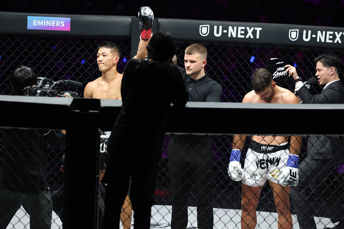 【ONE】元K-1王者・野杁正明、衝撃KOのイラン“難敵”に勝利「まだまだ実力不足」　ケージでは反省吐露…“悲願”へグレゴリアンと決勝戦で激突