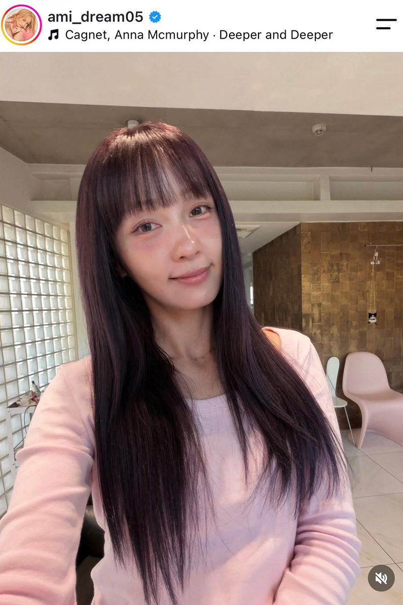Dream Amiの実際の投稿【写真：インスタグラム（@ami_dream05）より】