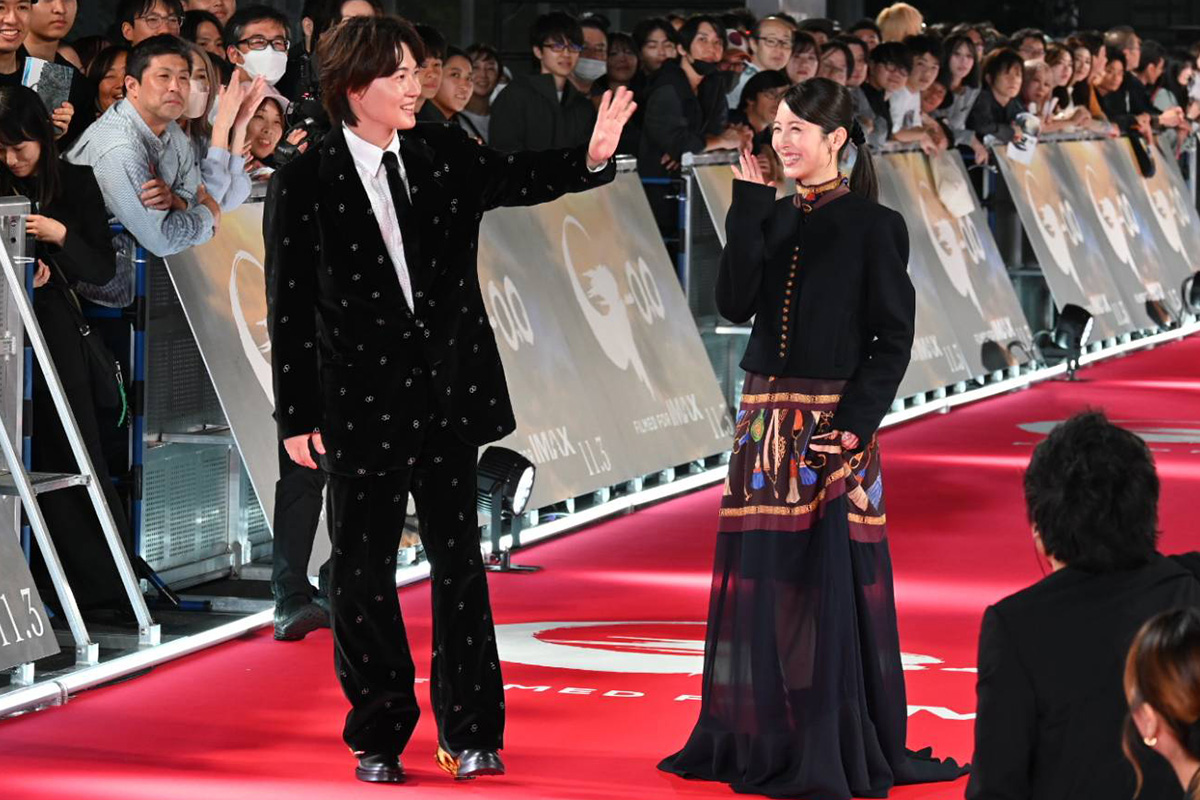 神木隆之介、KK線で『ゴジラ-0.0』レッドカーペット「夢のような中にいる気分」