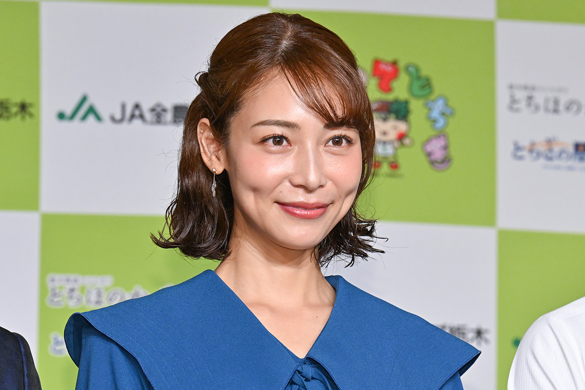 イベントに出席した相武紗季【写真：ENCOUNT編集部】