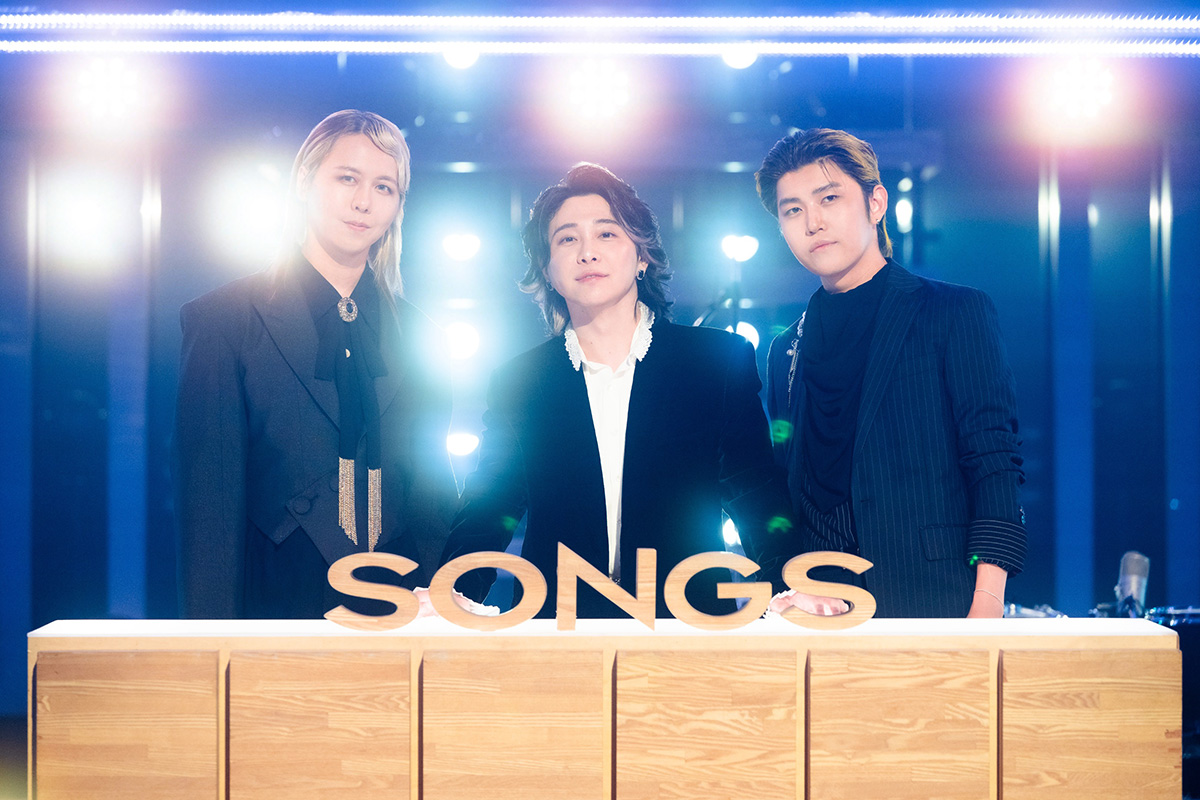 『SONGS』に出演するMrs. GREEN APPLE【写真：(C)NHK】