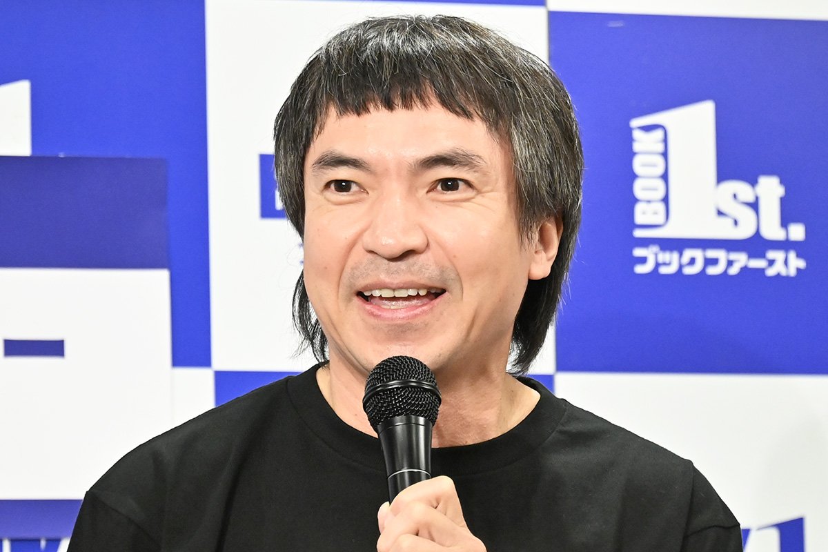 イベント＆取材会に出席したふかわりょう【写真：ENCOUNT編集部】