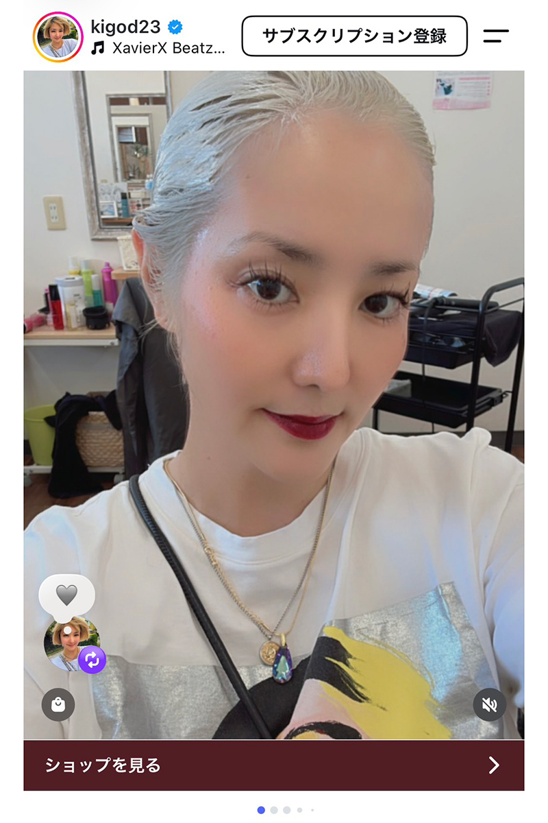 希良梨【写真：インスタグラム（＠kigod23）より】