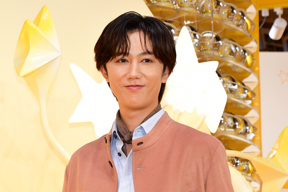 イベントに出席したSnow Man阿部亮平【写真：ENCOUNT編集部】