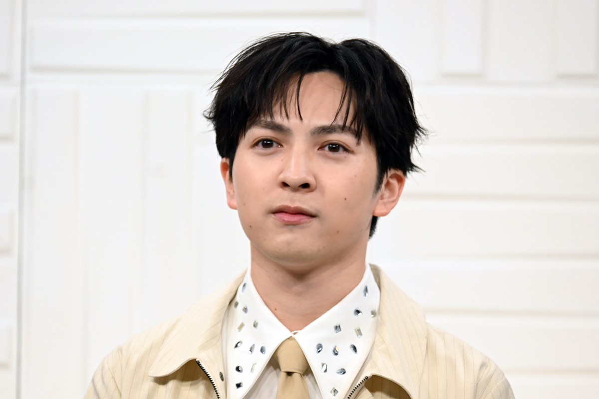 イベントに出席したM!LK・吉田仁人【写真：ENCOUNT編集部】