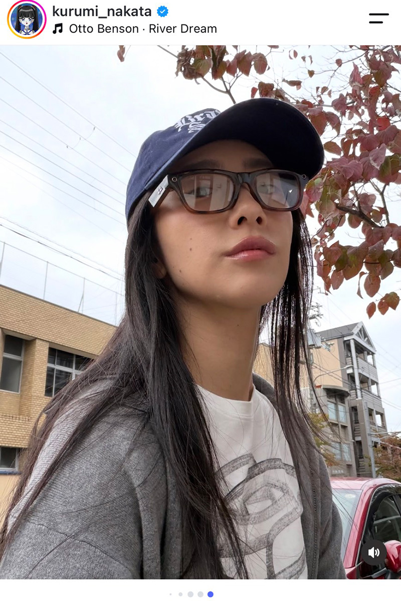 中田クルミ【写真：インスタグラム（@kurumi_nakata）より】