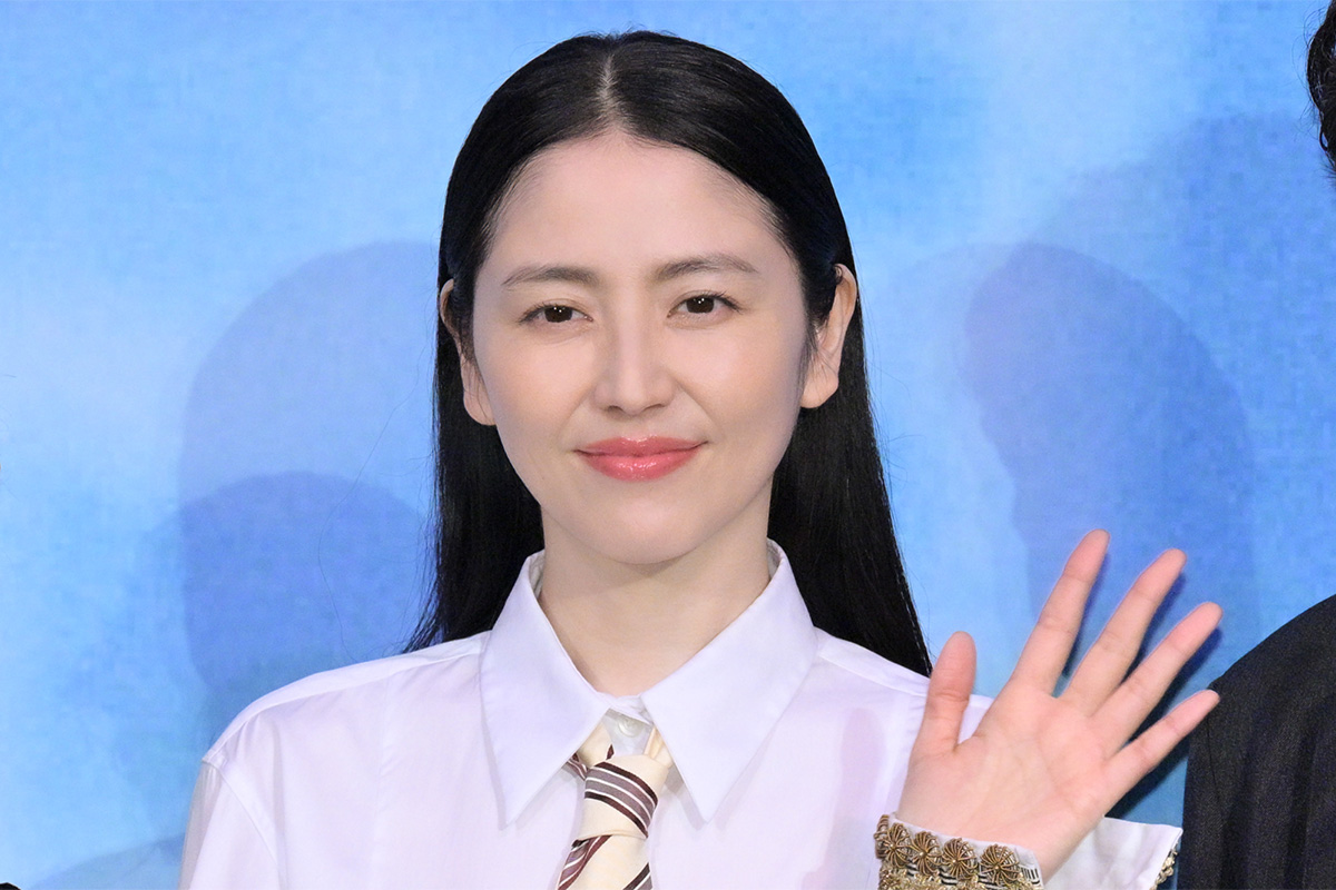 ジャパンプレミアに参加した長澤まさみ【写真：ENCOUNT編集部】