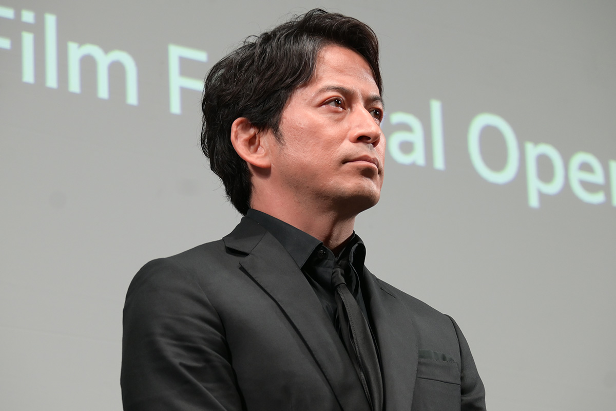 イベントに登場した岡田准一【写真：ENCOUNT編集部】