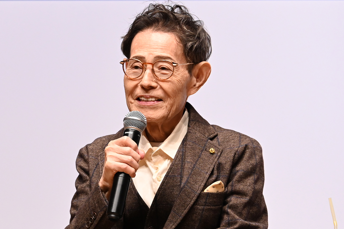 イベントに登壇した加藤茶【写真：ENCOUNT編集部】
