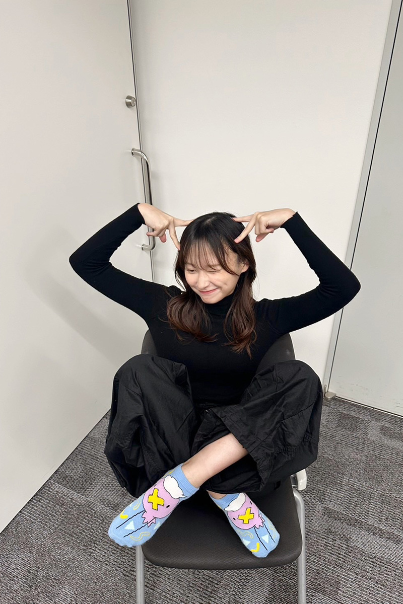 影山優佳【写真：X（＠KageyamaStaff）より】