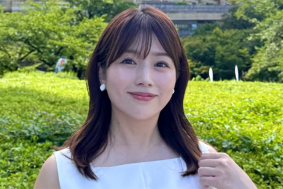 テレ朝・田中萌アナ、オフに“雨サイクリング”　「その服装で走ったんか」「楽しそう」の声
