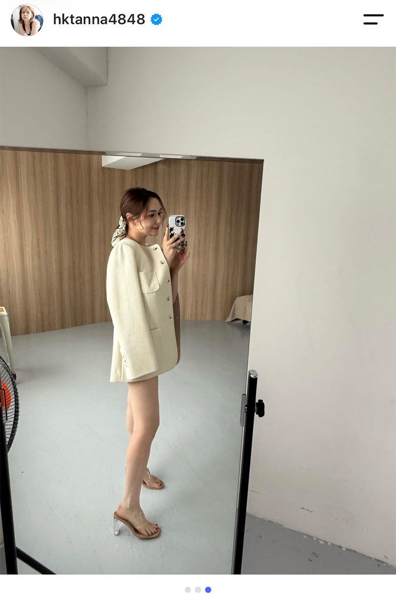 村重杏奈【写真：インスタグラム（＠hktanna4848）より】